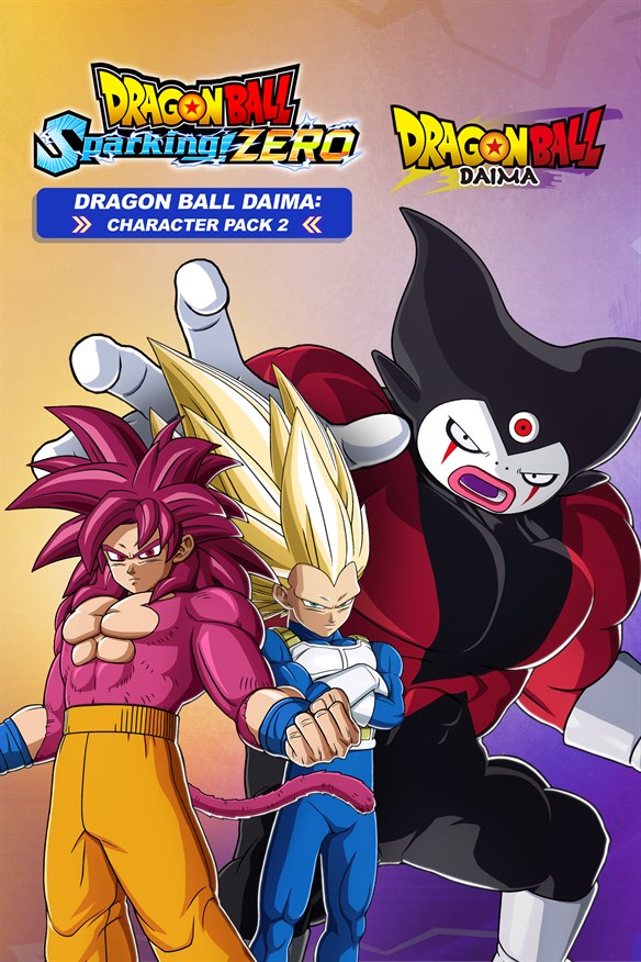 DRAGON BALL: Sparking! ZERO - Dragon Ball DAIMA: Character Pack 2 Xbox Series X|S and Xbox One cover art