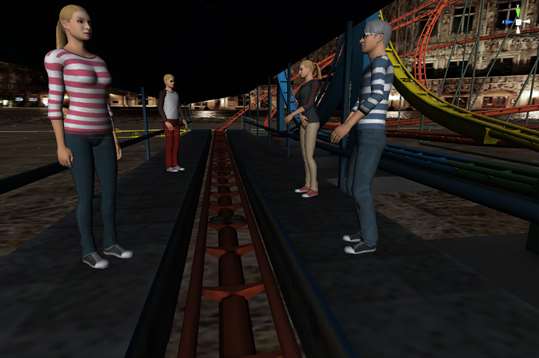 VR Crazy Real Roller Coaster Simulator screenshot 1