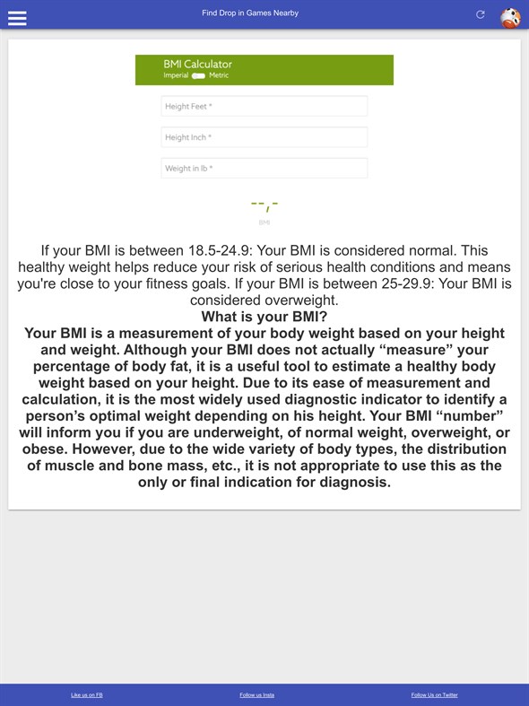 #6. Djamga: Find Pick Up Games Nearby - Soccer Basketball and more (Windows) By: Djamgatech Corp