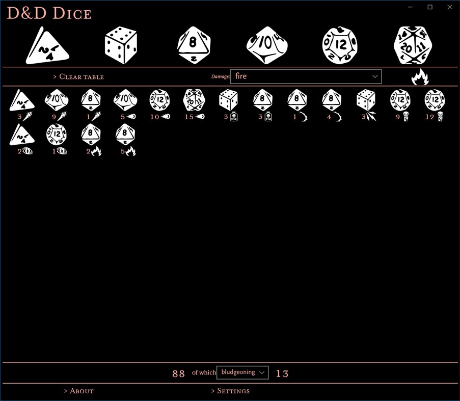 #5. D&D Dice (Windows) 由: IgorX2