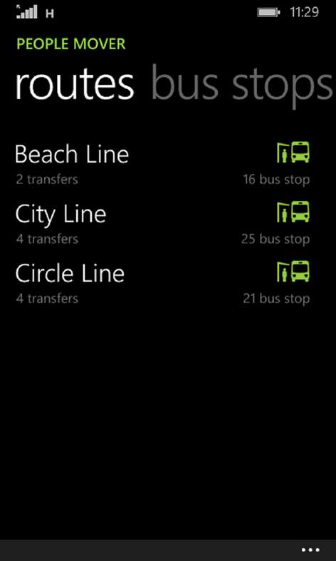 People Mover App Screenshots 1