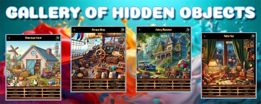 Gallery of Hidden Objects marquee promo image