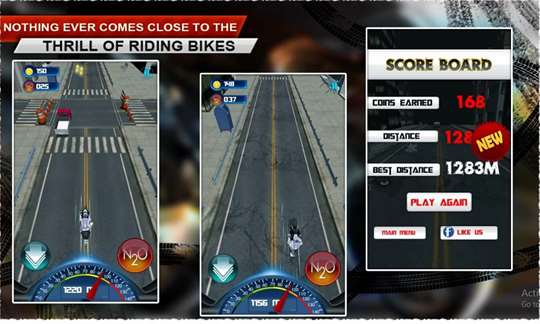 Racing Driver Motobike  screenshot 2