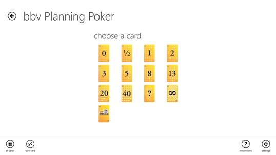 bbv Planning Poker screenshot 8