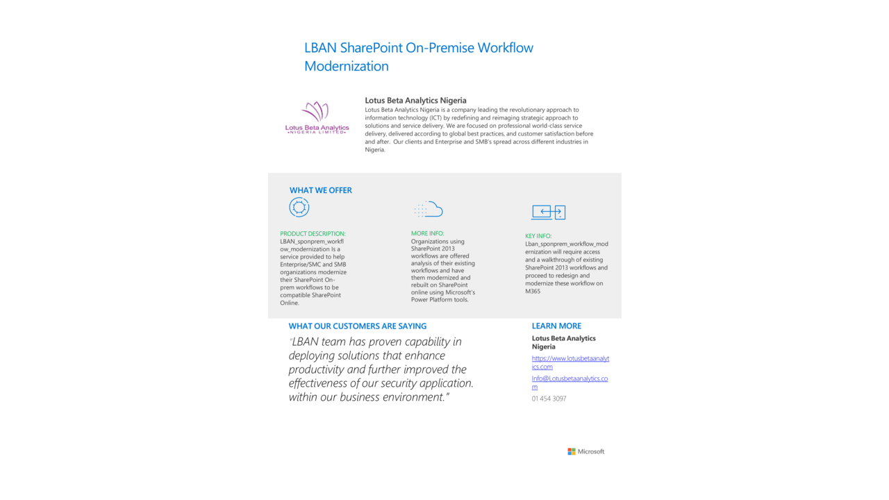 Snapshot 1 of SharePoint On-Premise Workflow Modernization: 2-Wk Implementation