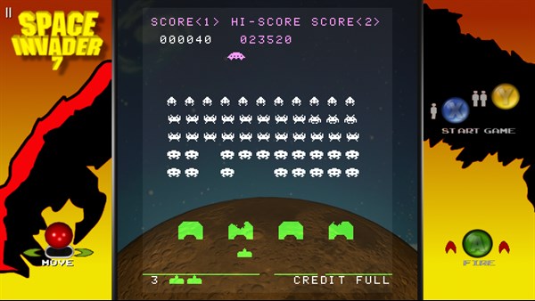 Space Invaders 3DTV Trial — 1