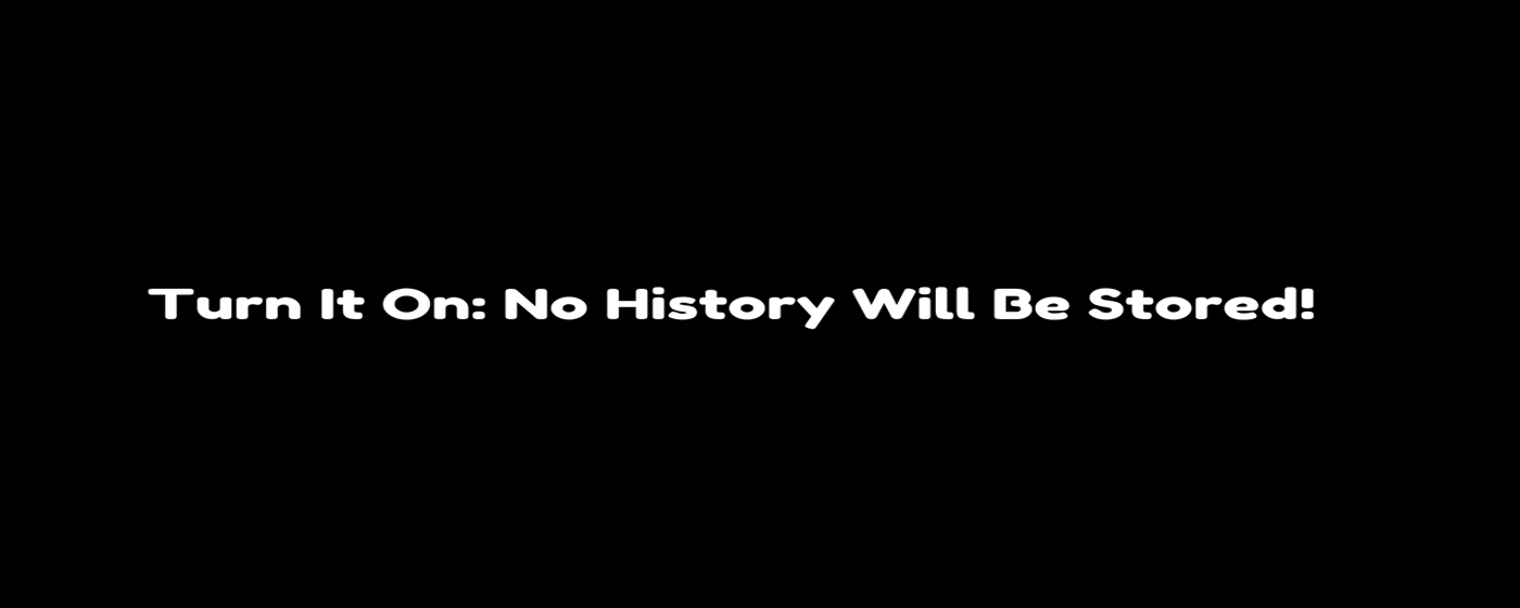 No History from now