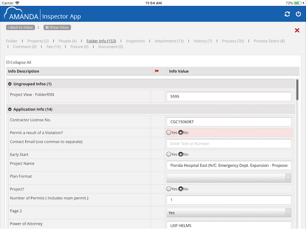#5. AMANDA Inspector App (Windows) 게시자: Calytera Mobile