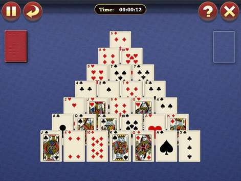 Lucky Pyramid Solitaire Free Screenshots 1