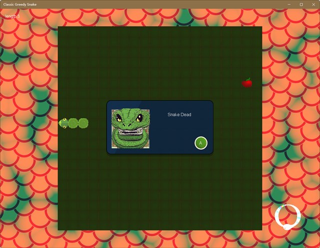 Classic Greedy Snake screenshot 1