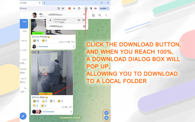 Telegram downloader -- TG Video Photo Download