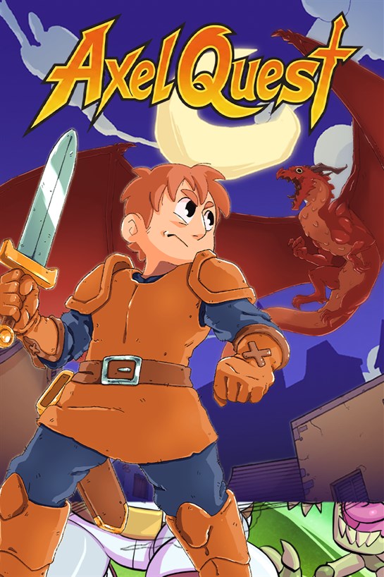 Foto en caja de Axel Quest