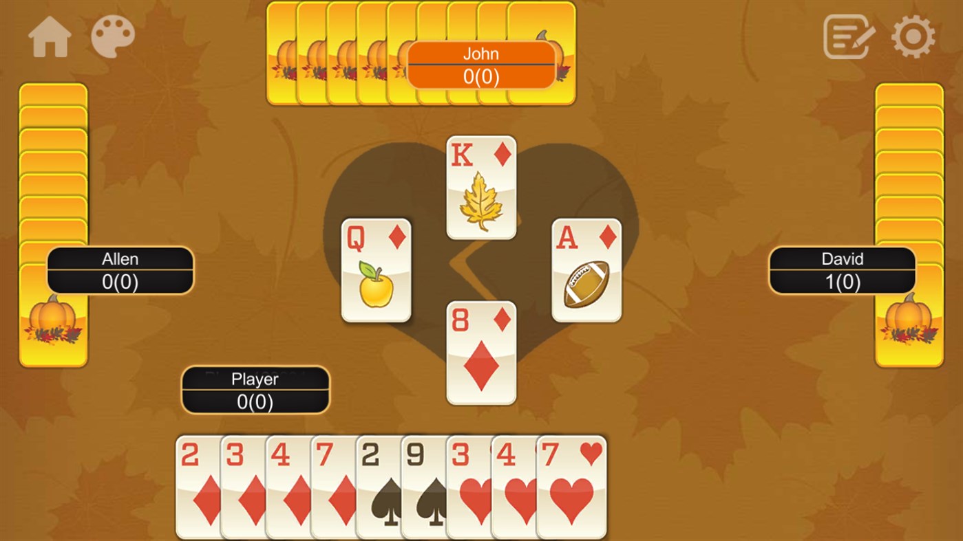 #5. Hearts Fun - Classic Card Game (Windows) 由: Klondike Solitaire Game