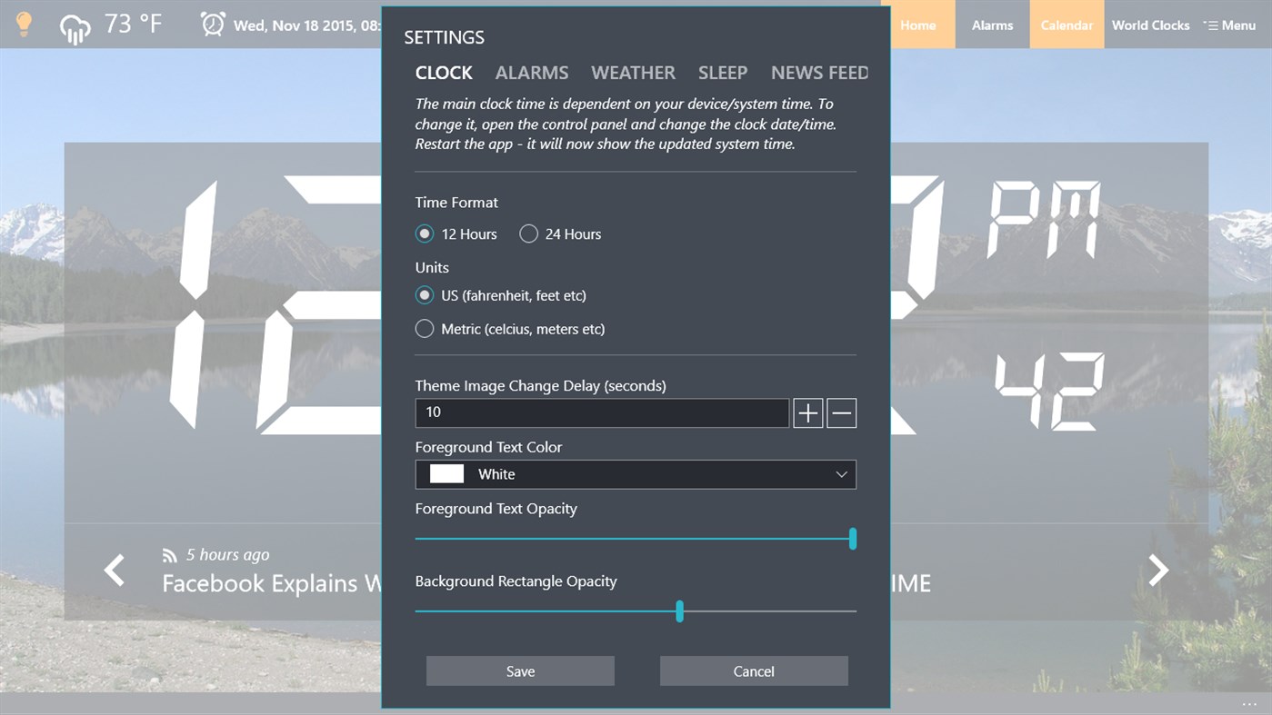 #9. Alarm Clock HD (Windows) 由: ANTARA SOFTWARE and CONSULTING PRIVATE LIMITED