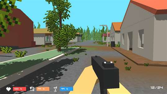 Pixel Gun 3D - Pocket Crafting & Building screenshot 1