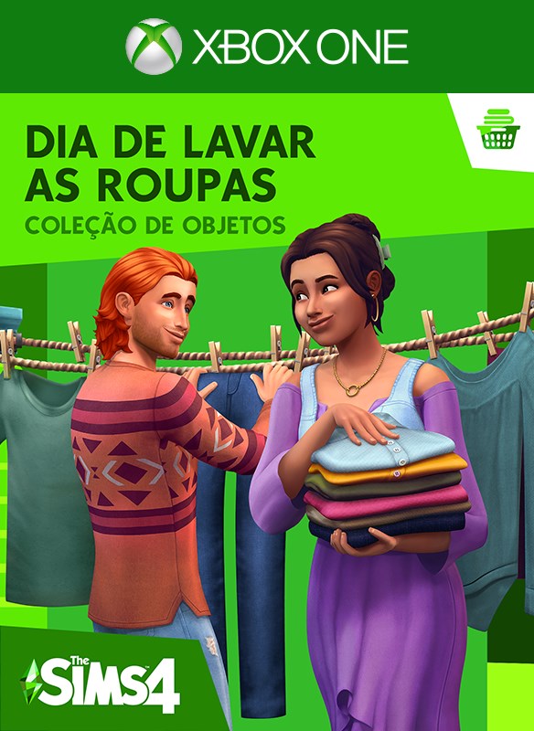 The Sims™ 4 Dia de Lavar as Roupas Coleção de Objetos