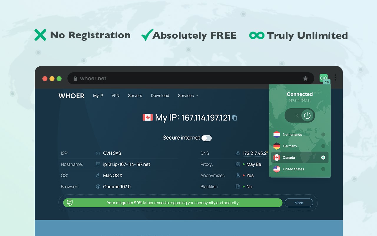 VPN Ultimate - Free VPN for Edge