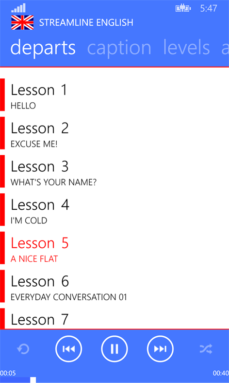 Listen English Streamline Screenshots 1