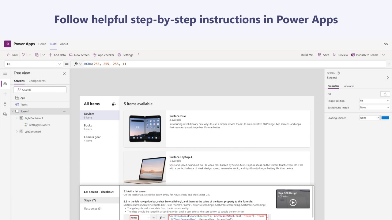 Snapshot 3 of Power Platform How-to App