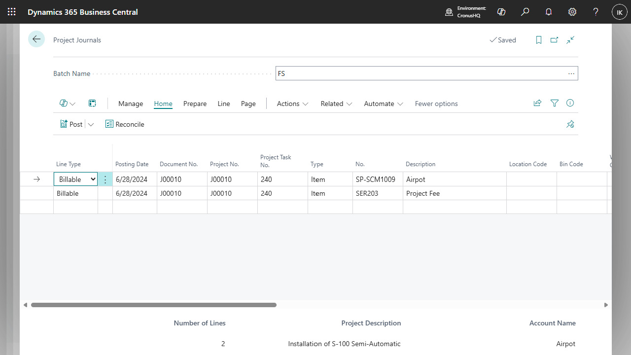 Snapshot 5 of Field Service Integration