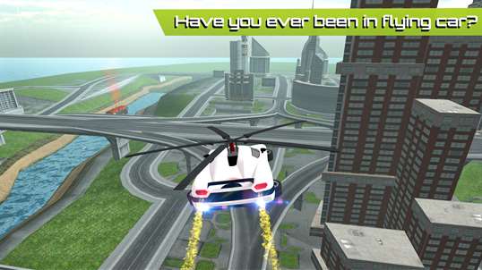 Flying Car Rescue Flight Sim screenshot 3