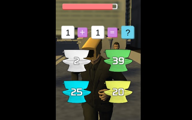 Skibidi Toilet Math Prank Game