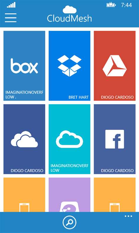 CloudMesh Screenshots 1