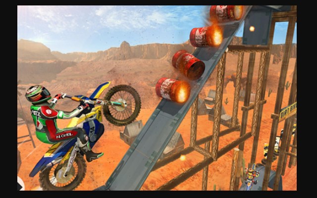 Tricky Bike Stunt Mania Game