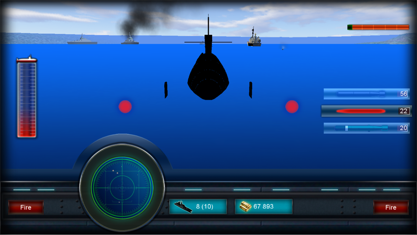 #7. Submarine Patrol 3D (Xbox) By: Pepper-Games.com