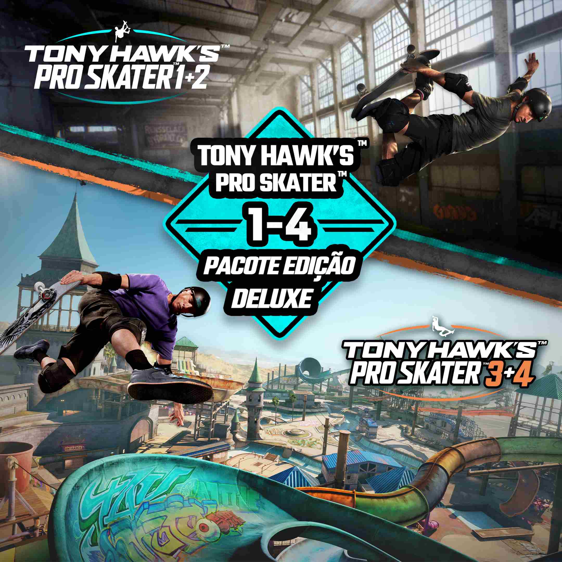 Tony Hawk's™ Pro Skater™ 1 - 4 - Pacote Edição Deluxe