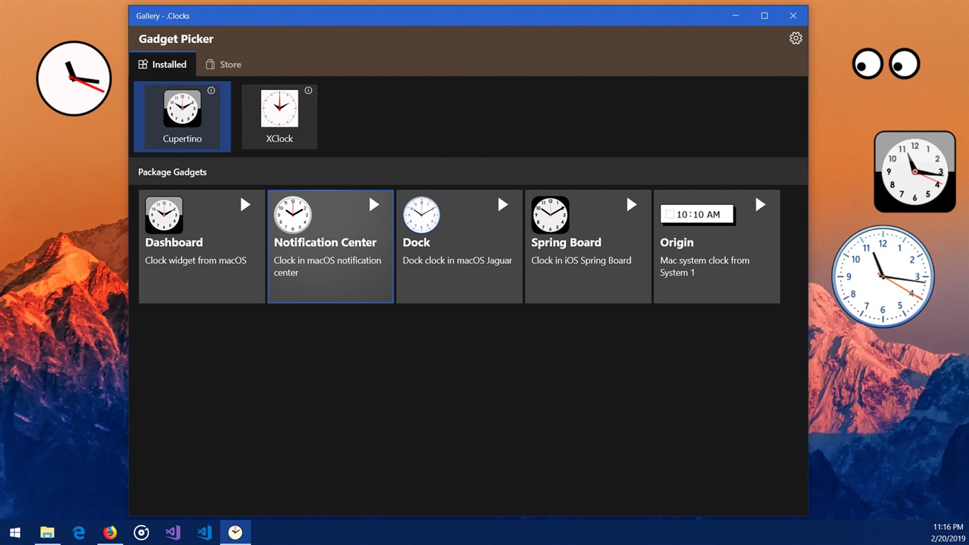 #1. .Clocks (Windows) 게시자: Hereafter2