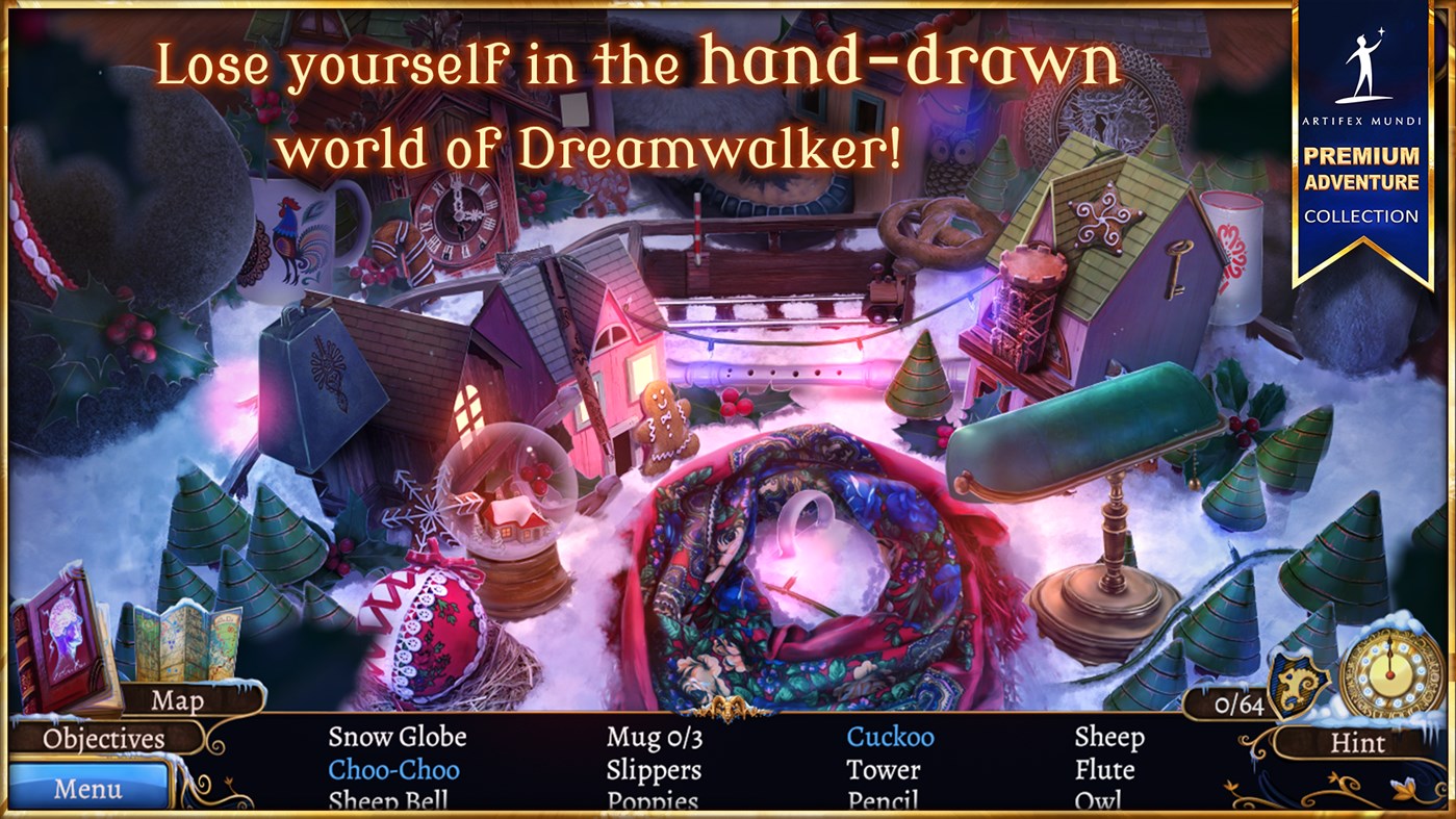 #4. Dreamwalker: Never Fall Asleep (Windows) 由: Artifex Mundi