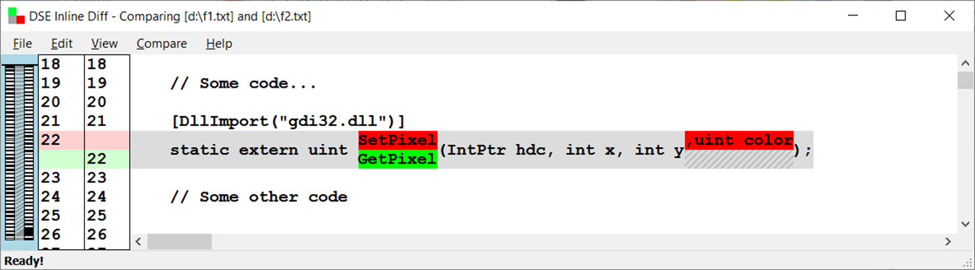 #10. DSE Inline Diff (Windows) By: Data Safety Expert