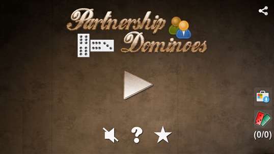 Partnership Dominoes screenshot 1