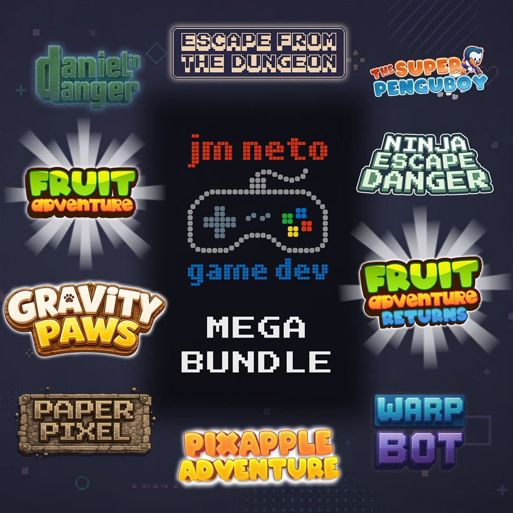 JM Neto Game Dev Mega Bundle - 29 IN 1 cover art (full size)