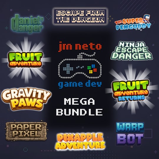 JM Neto Game Dev Mega Bundle - 29 IN 1 cover art