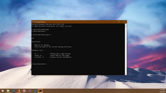 PWD CLI for Windows for Windows 10 PC Free Download - Best Windows 10 Apps