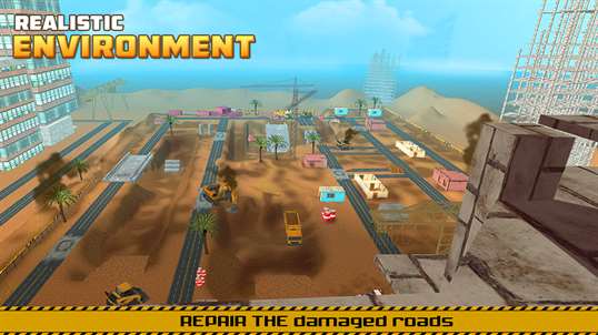 Modern City Roads Construction - Road Builder Sim screenshot 4