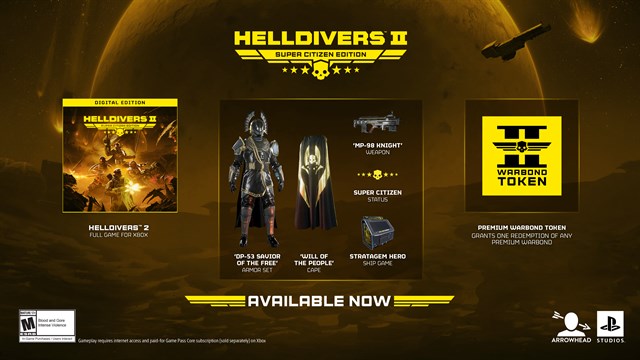 HELLDIVERS 2 Super Citizen Edition screenshot 1
