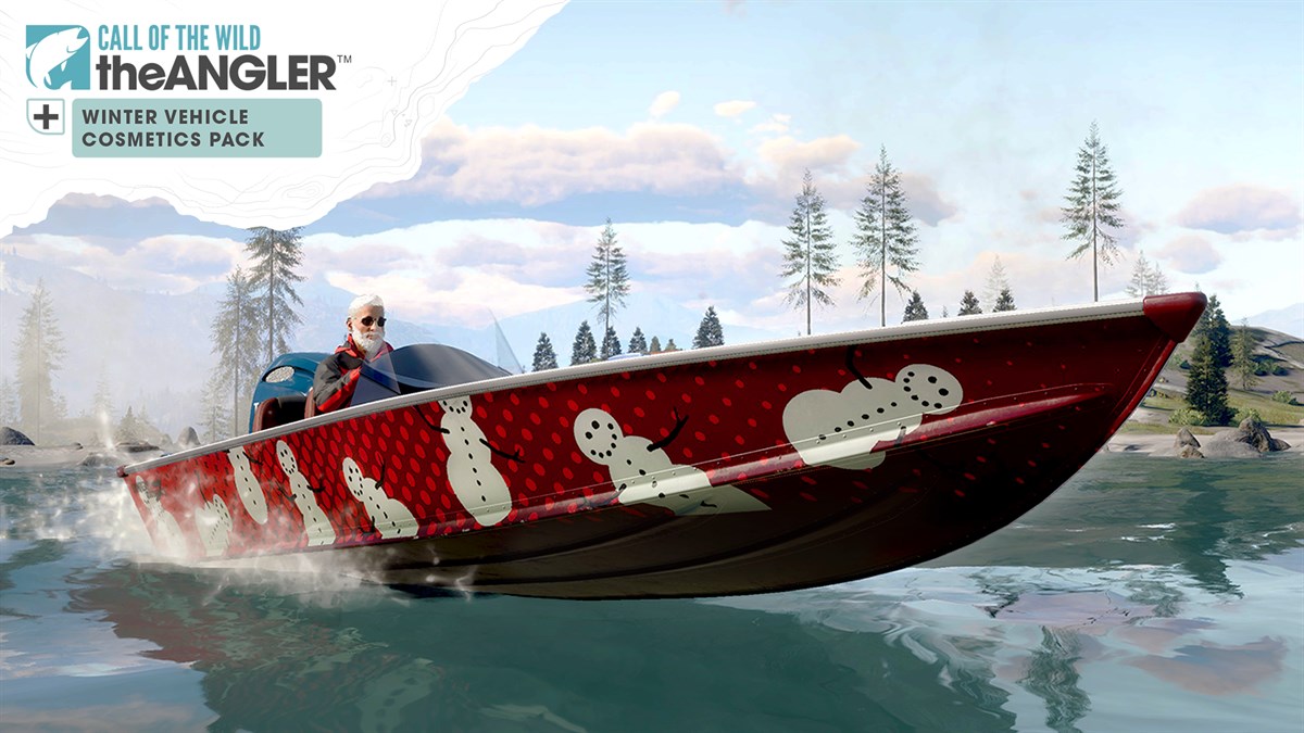 Call of the Wild: The Angler™ — зимний набор украшений для транспорта