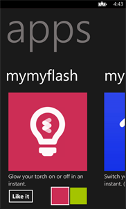 MyMy Flashlight screenshot 4