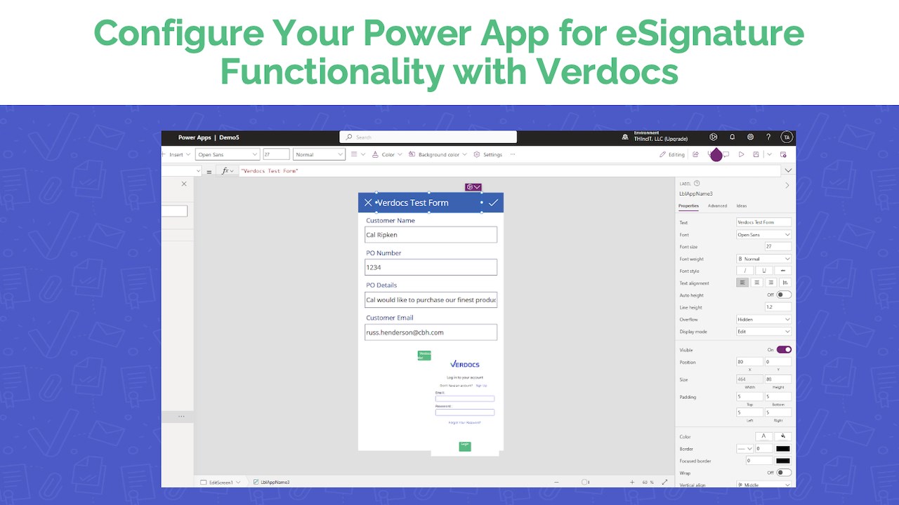 Snapshot 5 of Verdocs for Power Platform
