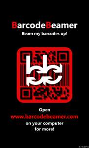 BarcodeBeamer - Barcode and QR Code Scanner screenshot 1