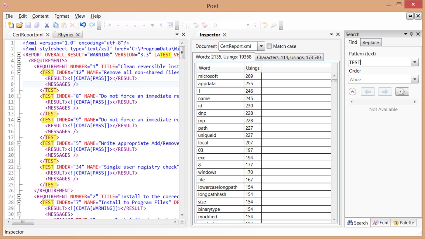 #6. Poet ^ Text Editor (Windows) 来自: Makeloft Studio