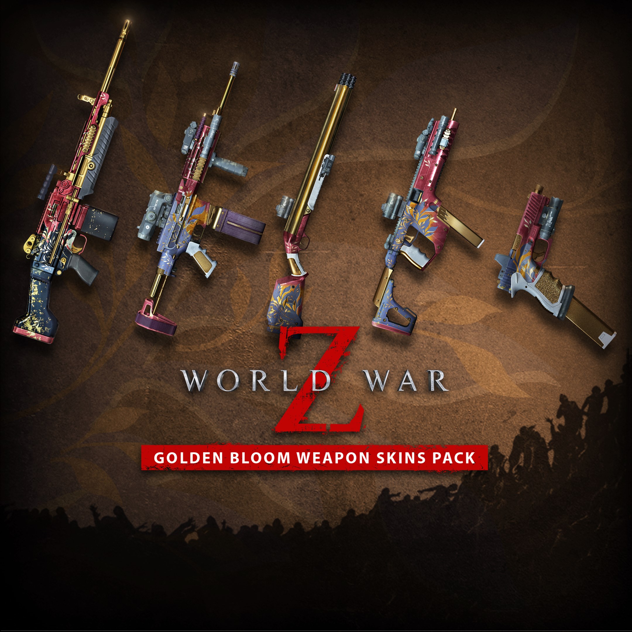 World War Z - Golden Bloom Weapon Skins Pack