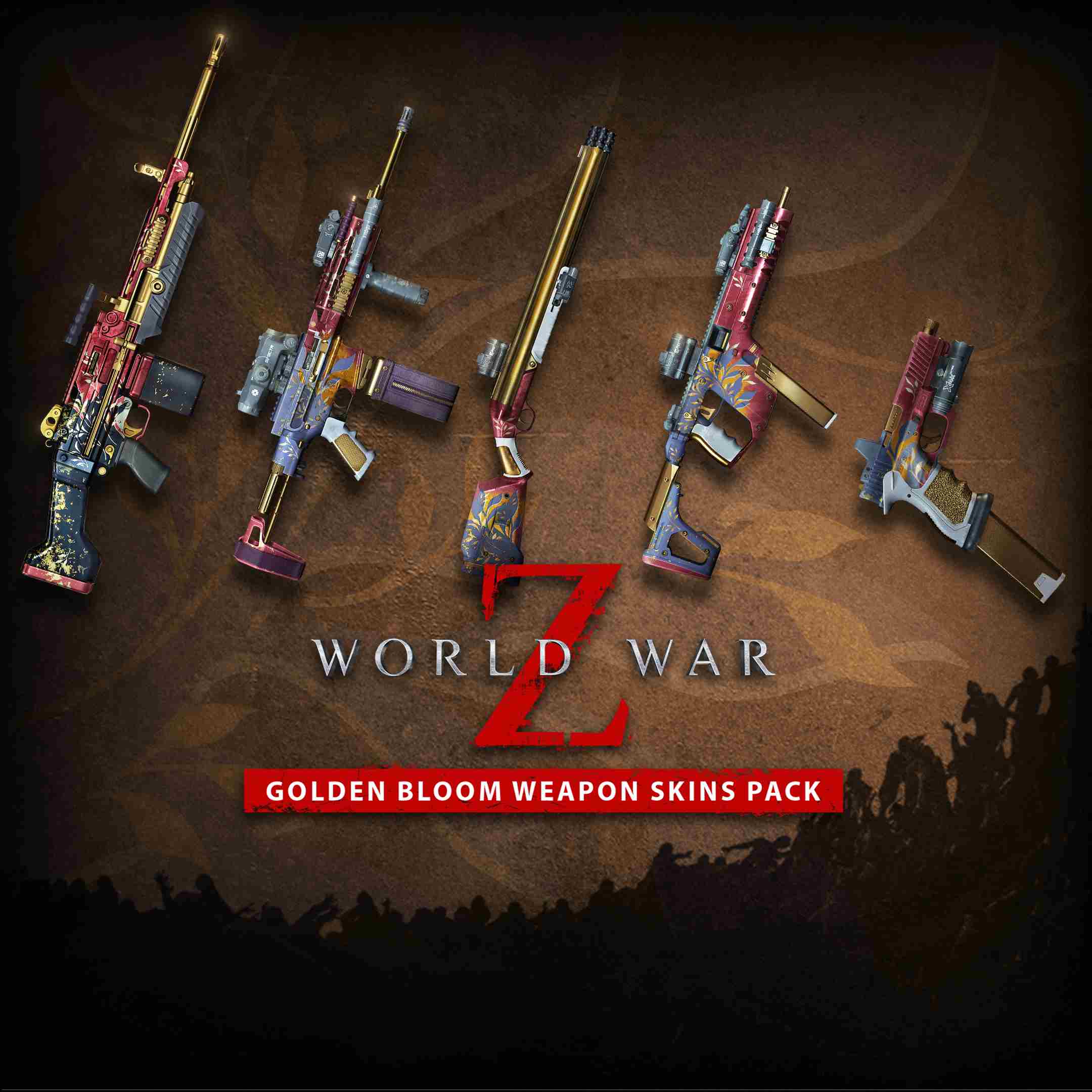 World War Z - Golden Bloom Weapon Skins Pack