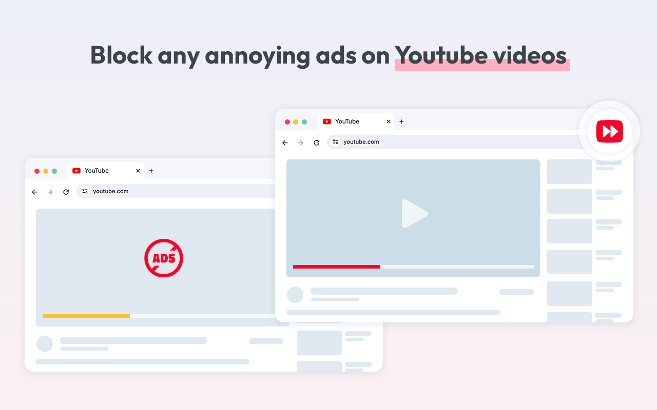 Adblock for Youtube - skip ads