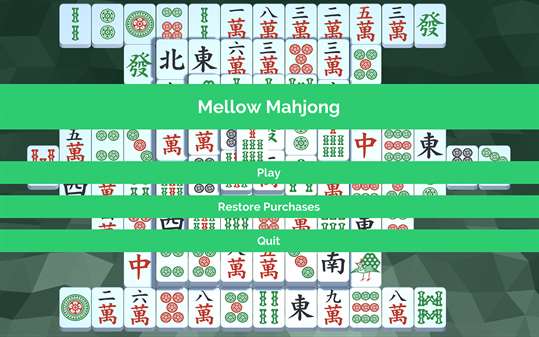 Mellow Mahjong screenshot 1