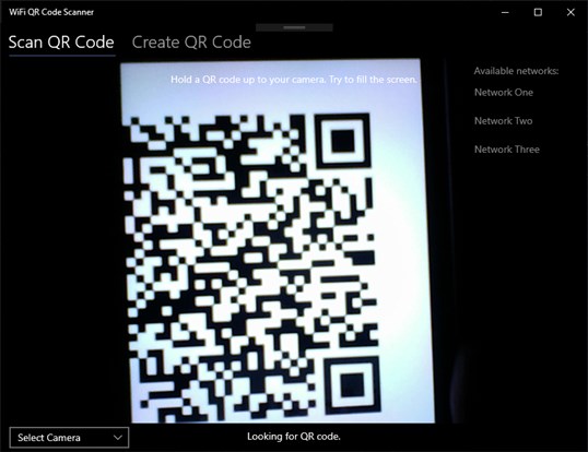 WiFi QR Code Scanner screenshot 1
