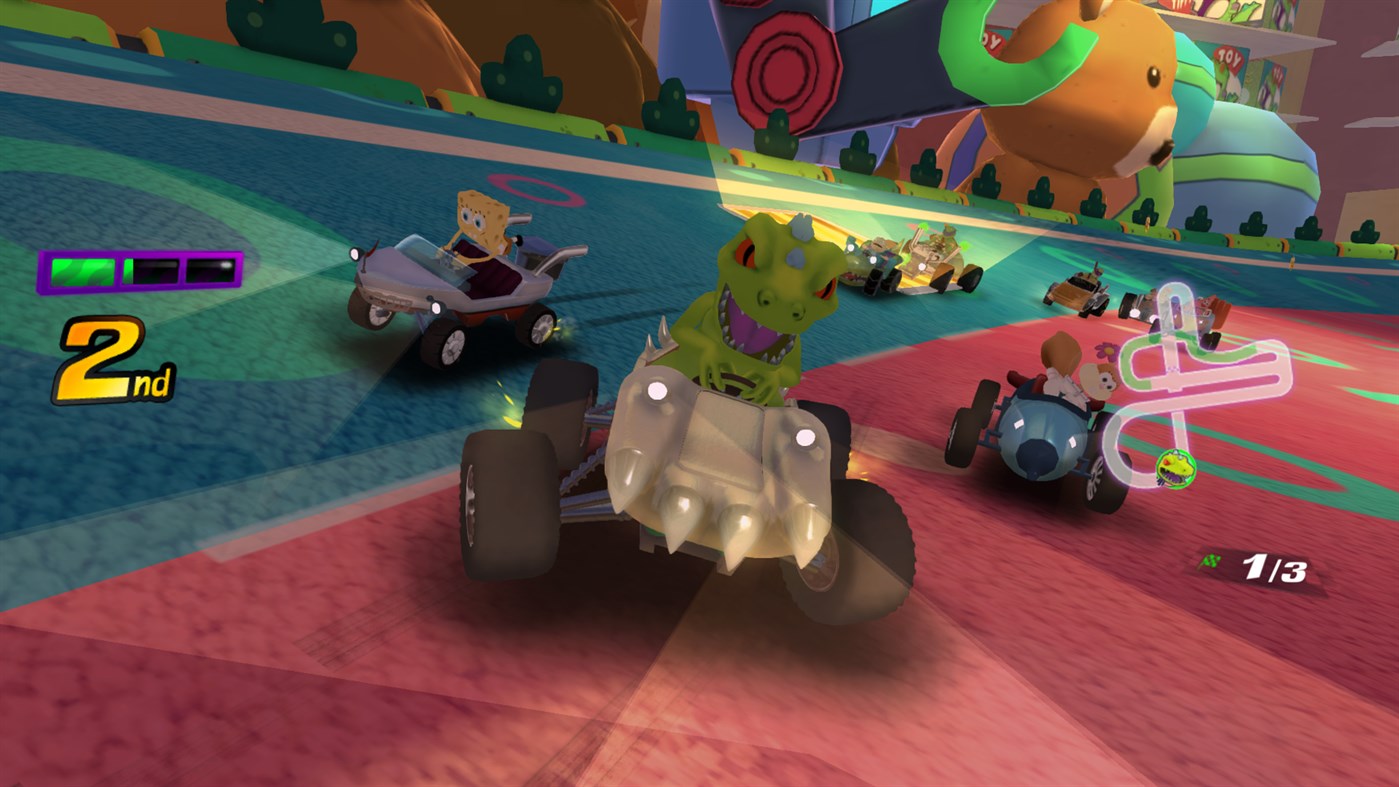 #8. Nickelodeon Kart Racers (Xbox) Által: GameMill Entertainment
